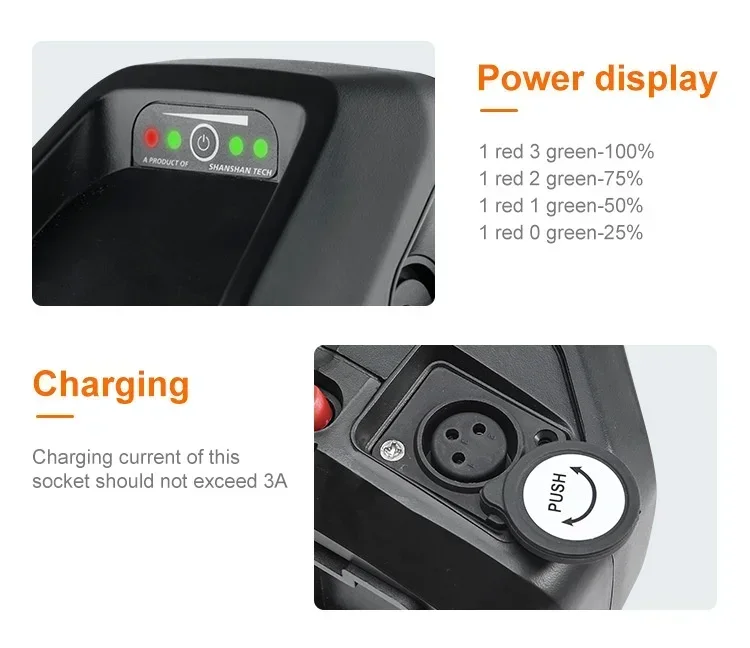 Liitokala 48V Electric Bicycle - огляд і ціна Ebike Battery 48V 20Ah Hailong